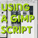 using a gimp script